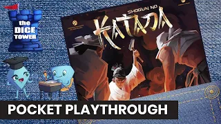 Shogun No Katana Board Game - Pocket Playthrough with Stella & Tarrant.