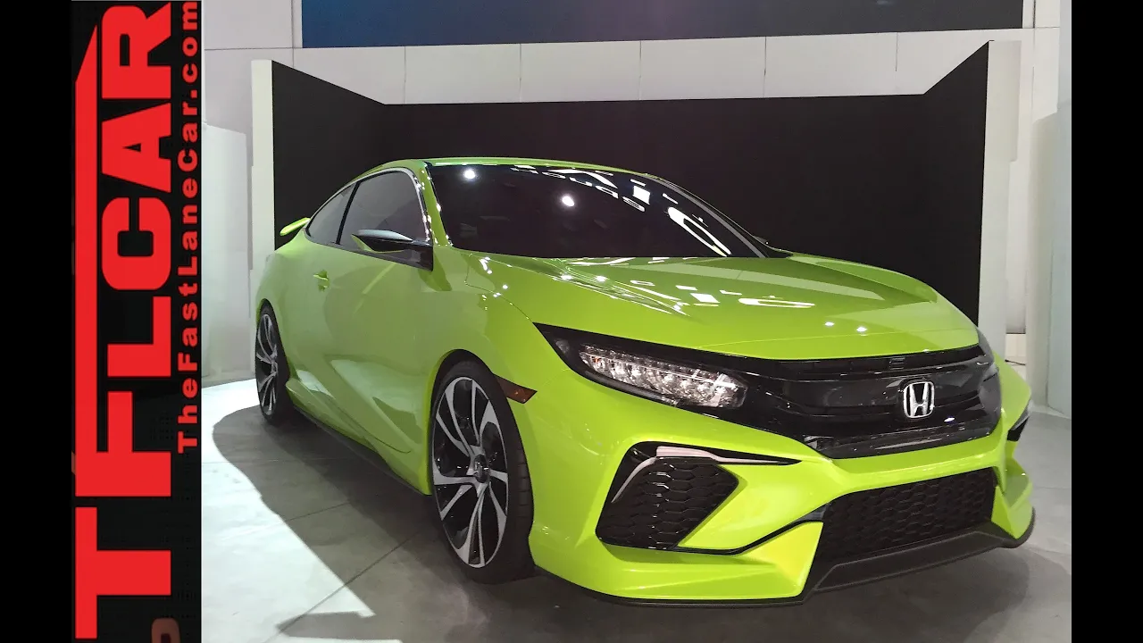 2016 Honda Civic Concept: 2015 New York Auto Show One Take