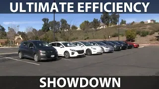 Model S/3, Bolt EV and Ioniq efficiency test