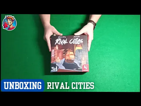 Unboxing | Rival Cities | Ένα Meeple Την Ημέρα