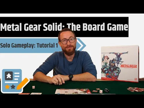 Metal Gear Solid: The Board Game - Tutorial Mission Playthrough