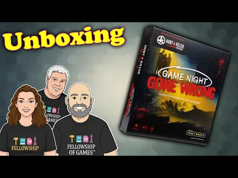 Birthday Unboxing: Hunt a Killer-Game Night Gone Wrong