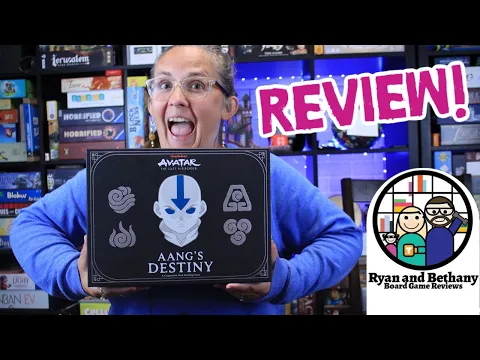 Avatar The Last Airbender Aang's Destiny Review! (A Deck Bending, I mean Deck Building Game!)