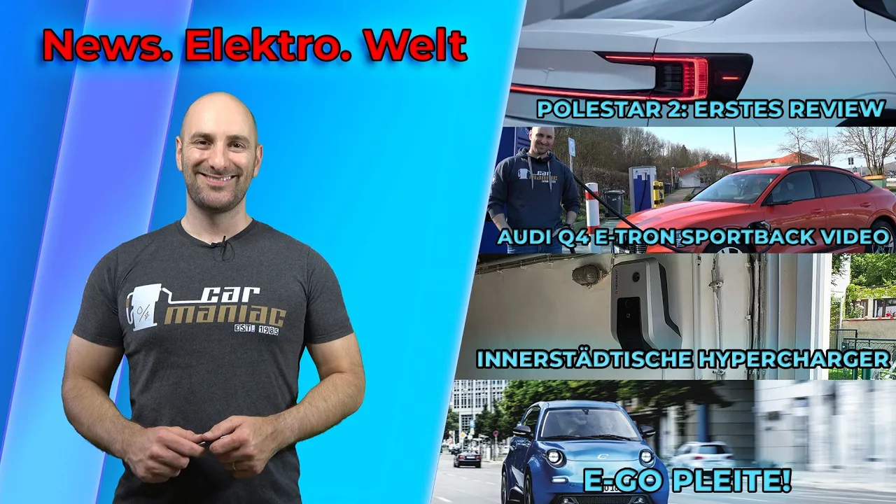 #NEWSFLASH: Polestar 2 + Audi Q4 Etron Weltpremiere, Byton und E-Go Pleite, VW ID.1
