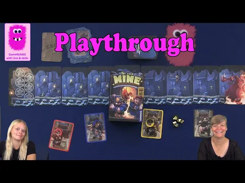 My Gold Mine, Playthough - a fun family/filler game for 2-6 players