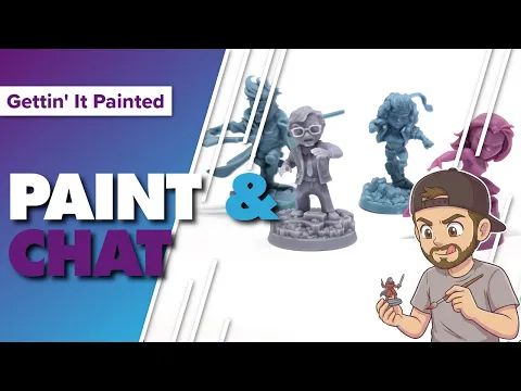 Marvel United Miniature Painting Live Stream and Chat