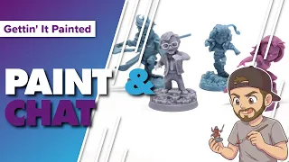 Marvel United Miniature Painting Live Stream and Chat