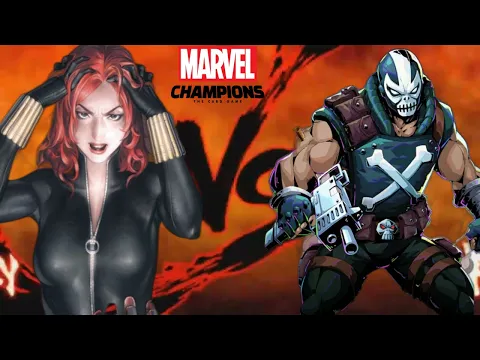 Piledrive Fascism: Marvel Champions Black Widow vs Crossbones