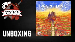 Barcelona Board Game Unboxing
