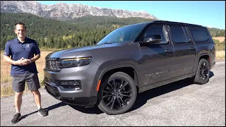 Is the NEW 2023 Jeep Grand Wagoneer L Twin-Turbo BETTER than the V8?