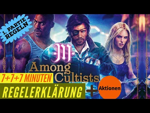 Among Cultists Regeln Anleitung Brettspiel Social Deduction Startregeln