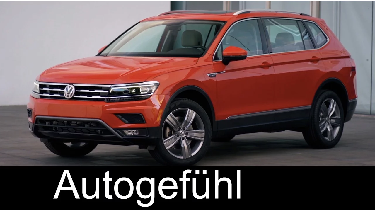 VW Tiguan Allspace (US LWB version) Volkswagen SUV  Preview all-new - Autogefühl