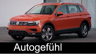 VW Tiguan Allspace (US LWB version) Volkswagen SUV  Preview all-new - Autogefühl