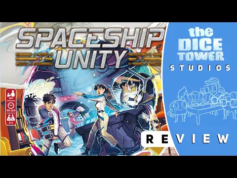 Spaceship Unity Review: The First Board Game to use Vacuum Cleaner!