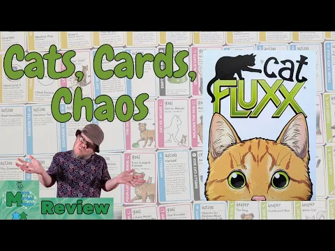Cat Fluxx Review - Cats, Cards, Chaos