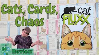 Cat Fluxx Review - Cats, Cards, Chaos
