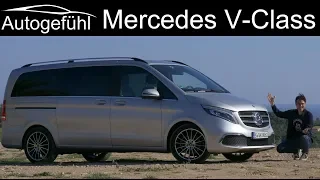 Mercedes V-Class vs Marco Polo FULL REVIEW Facelift 2019 2020 V Class V-Klasse - Autogefühl