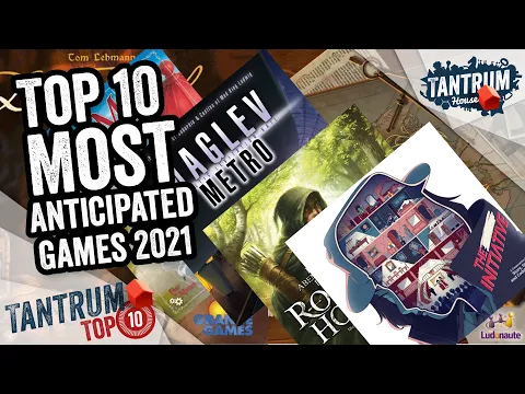 Top 10 Most Anticipated Board Games 2021
