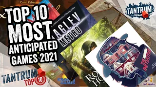 Top 10 Most Anticipated Board Games 2021