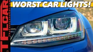 These Are The Top 5 New Cars With the Best (and Worst) Headlights!