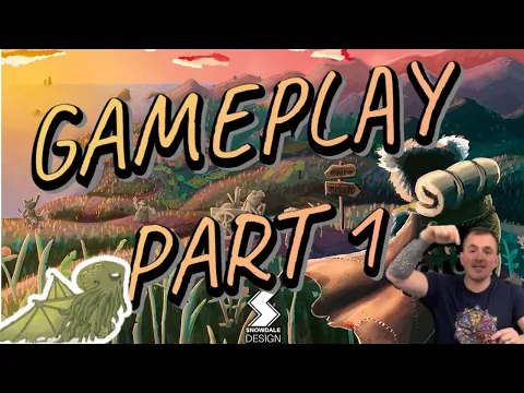 Lands of Galzyr Solo Gameplay Part 1 - Now on Gamefound!