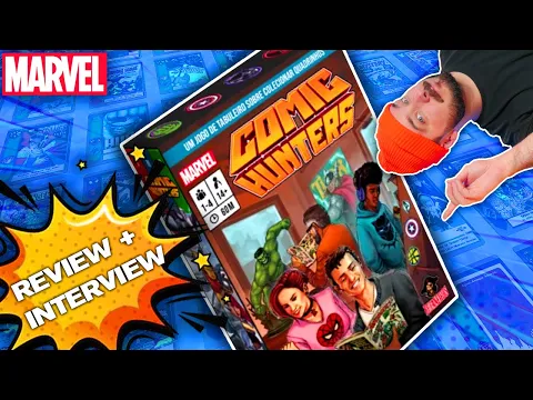 Marvel Comic Hunters Board Game Review + Interview w/ Robert Coelho