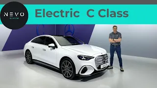 1st Look at the New Electric C Class from Mercedes Benz