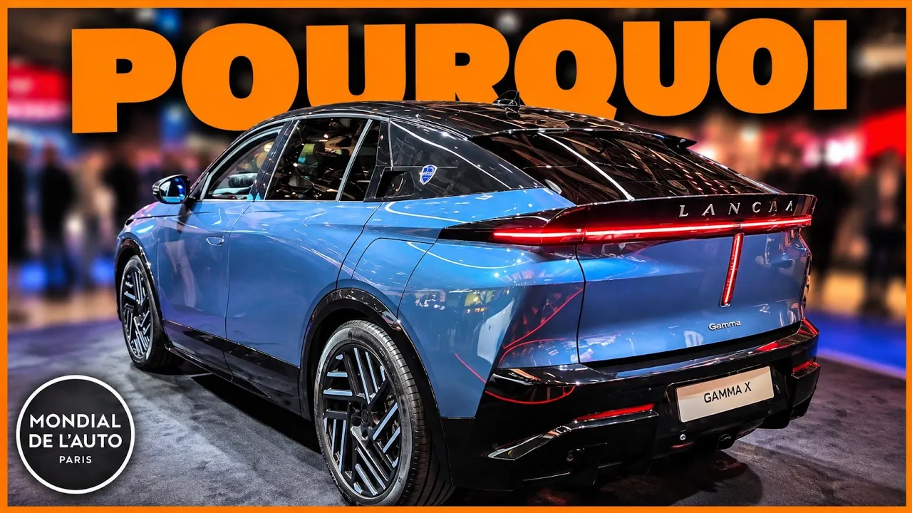 LANCIA GAMMA | La future voiture de Renaud ? | MONDIAL DE L’AUTO PARIS 2026