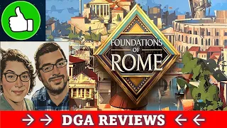DGA Reviews Board Games: Foundations of Rome (Cozy Game Night)