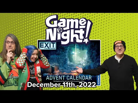 GameNight! 24 Days of Advent - Exit: The Game – Advent Calendar: The Mystery of the Ice Cave Dec. 11