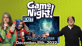 GameNight! 24 Days of Advent - Exit: The Game – Advent Calendar: The Mystery of the Ice Cave Dec. 11