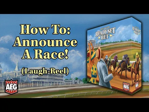 Ready Set Bet: How to Announce a Race (Laugh Reel)