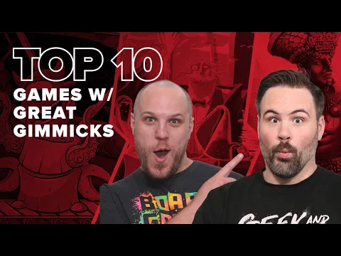 Top 10 Games w/ Great Gimmicks - BGG Top 10 w/ The Brothers Murph