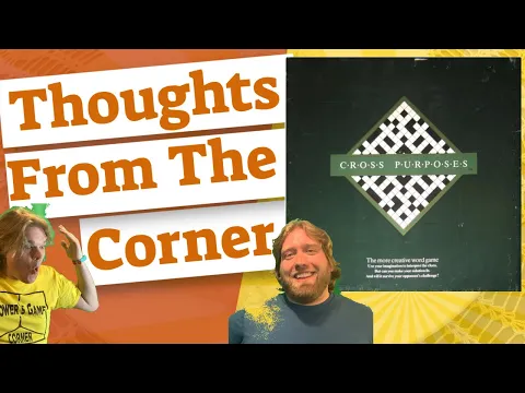 Cross Purposes Review - Thoughts From The Corner