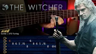 Toss A Coin To Your Witcher - THE WITCHER (Jaskier Song) Guitar TABS | Cover Christianvib