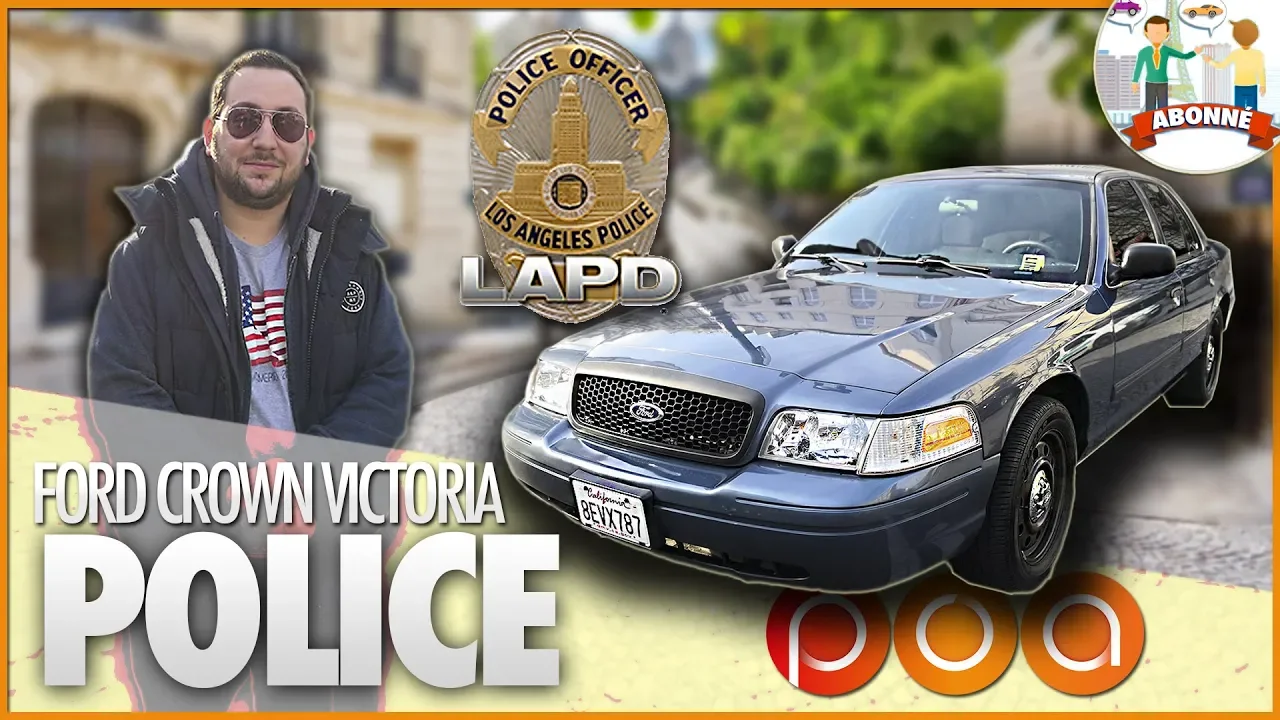 FORD CROWN VICTORIA・LE FBI DEBARQUE À PARIS 👮‍♂️