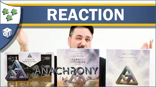 Nights Around a Table - Anachrony Essential Edition + Classic Expansion Pack + Exosuit Miniatures Set