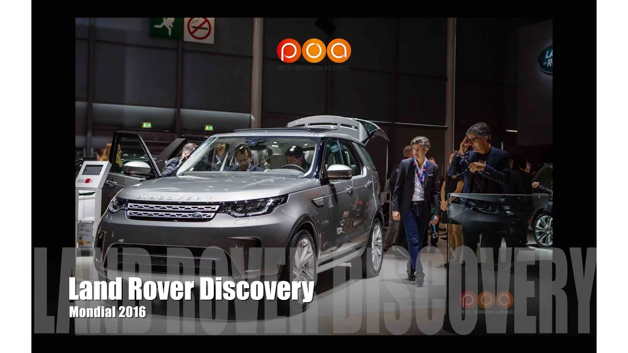 Nouveau Land Rover Discovery 2017 - Mondial de l'Automobile 2016 14/20