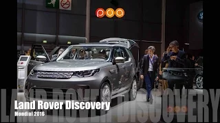 Nouveau Land Rover Discovery 2017 - Mondial de l'Automobile 2016 14/20