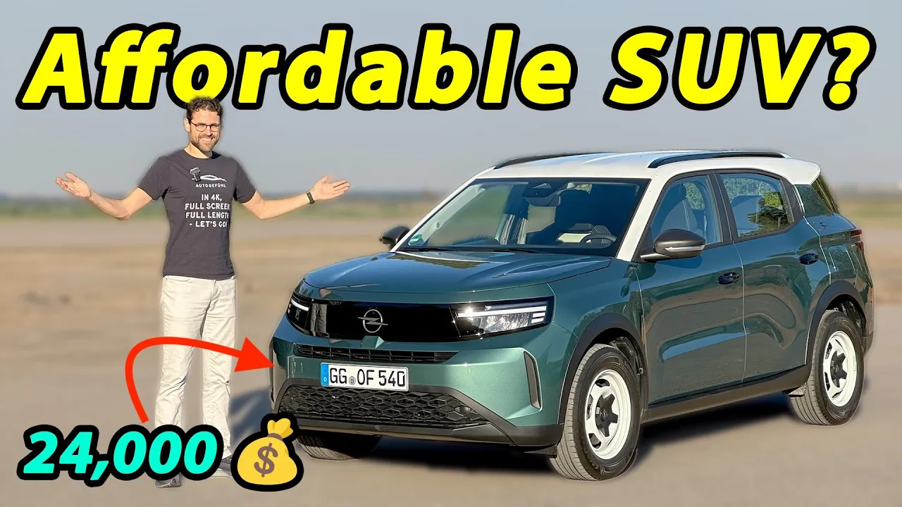 The German Dacia Duster? All-new Opel Frontera / Vauxhall Frontera driving REVIEW