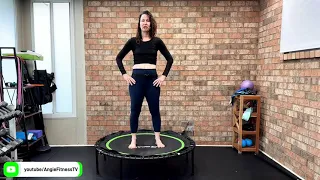Day 3 preview: 9-Minute Beginning Routine beginner rebounding workout