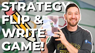 The New Flip-and-Write Game You've Never Heard Of! ✏️ (Peninsula Unboxing and Overview!)