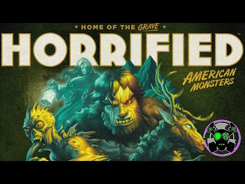 Board Game Unboxing | Horrified : American Monsters