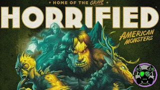 Board Game Unboxing | Horrified : American Monsters