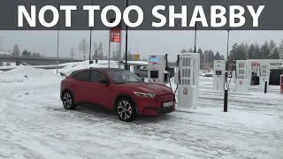 Ford Mustang Mach-E LR AWD range test