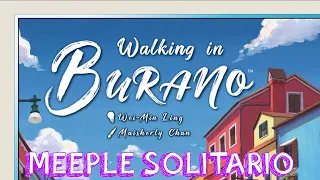 Walking In Burano 🌆 Partida | Meeple Solitario