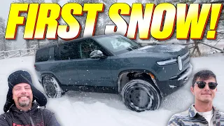 The 1025-HP 2026 Rivian R1S Quad Is Much Improved…BUT Is It Also Better Off-Road In Deep Snow?