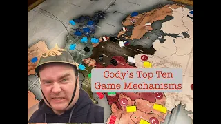 TDG: Cody's Top Ten Game Mechanisms (October 2025)