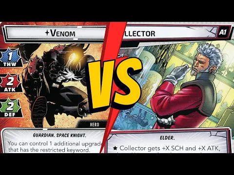 Venom vs. Collector 2 Standard - Marvel Champions Sunday Morning Coffee