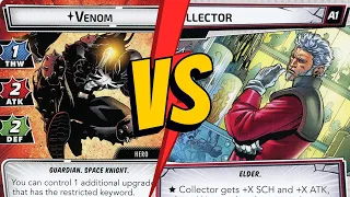 Venom vs. Collector 2 Standard - Marvel Champions Sunday Morning Coffee